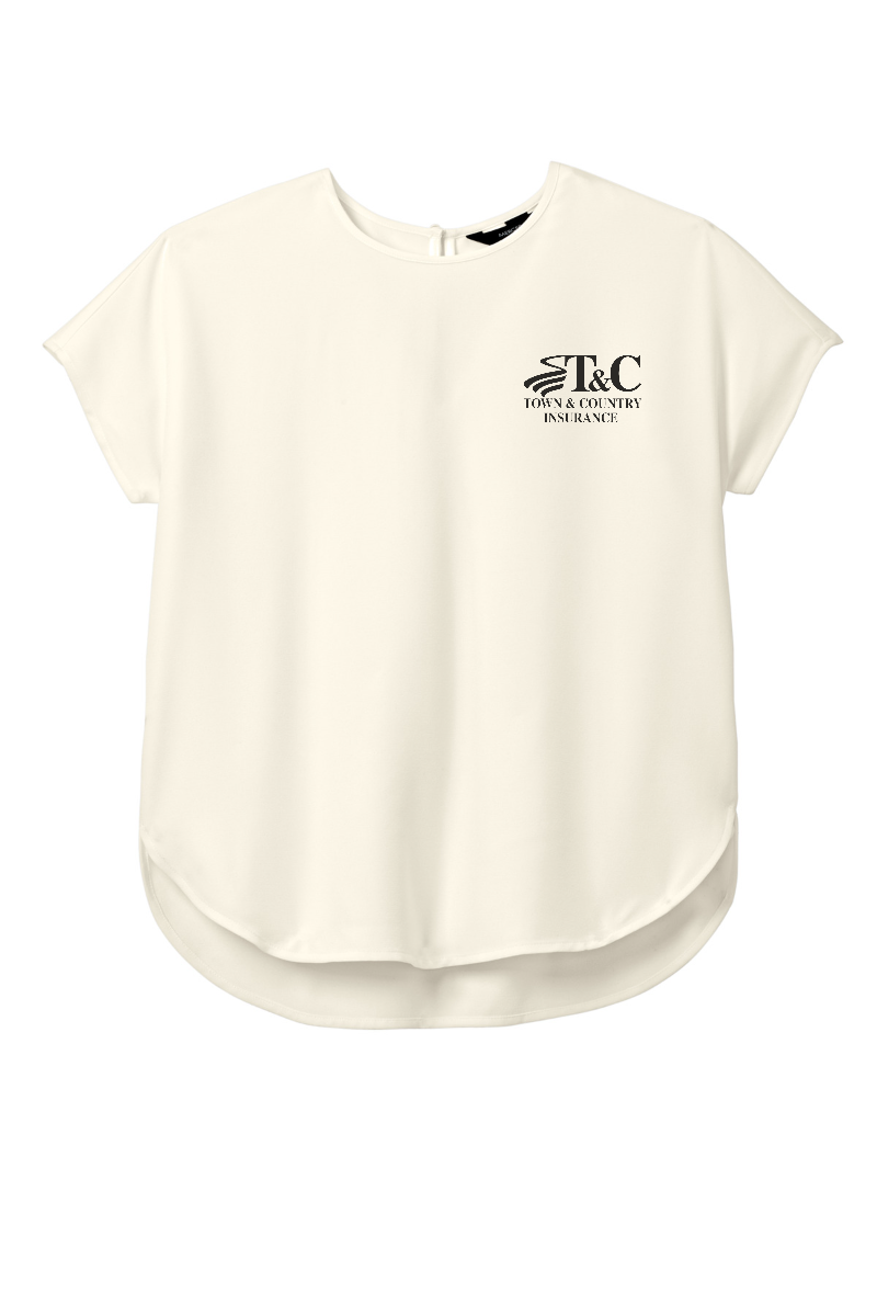 Mercer+Mettle® Women's Stretch Crepe Crew - MM2015 - T&C