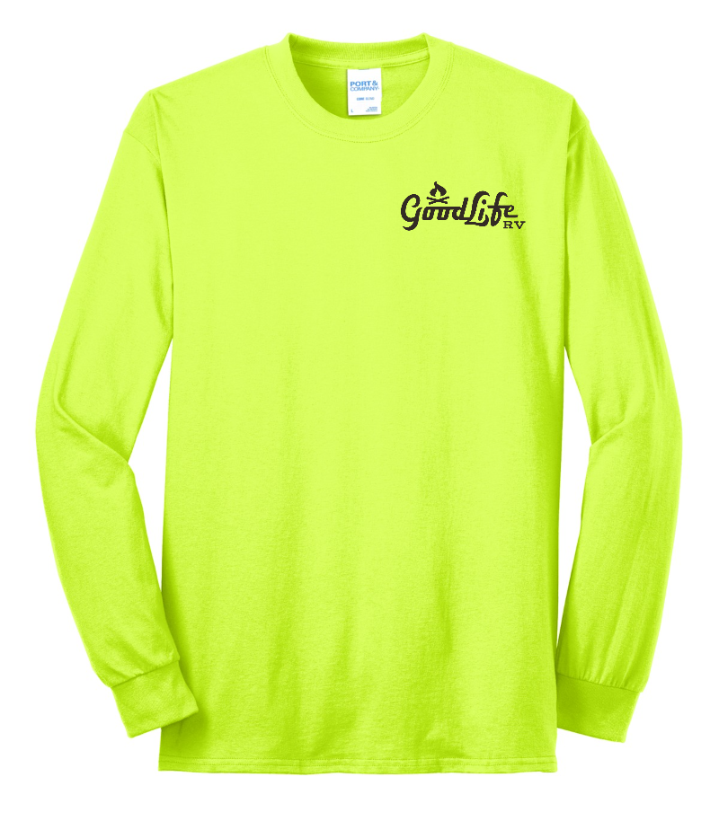 Port & Company® Tall Long Sleeve Core Blend Tee - PC55LST - DTF