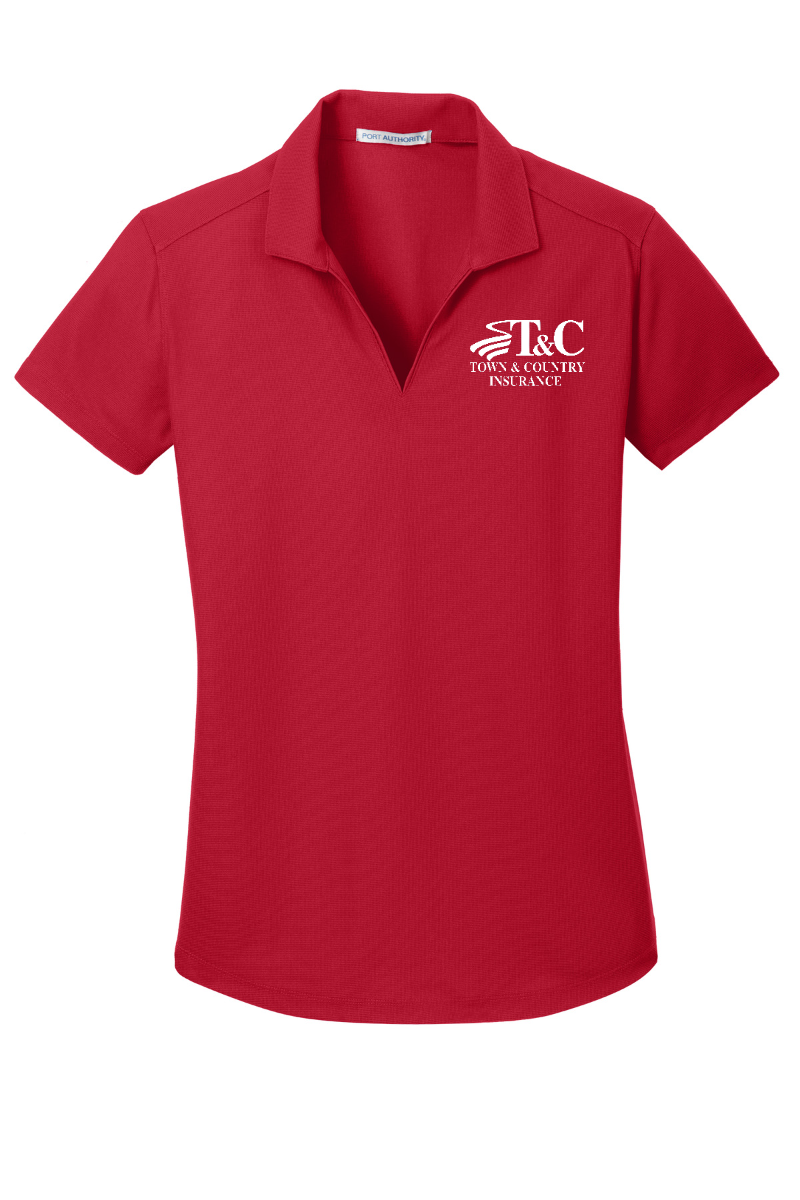 Extended Sizes - Port Authority Ladies Dry Zone Grid Polo - L572 - T&C
