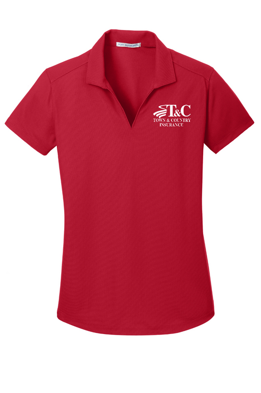 Extended Sizes - Port Authority Ladies Dry Zone Grid Polo - L572 - T&C