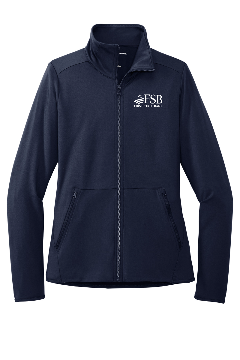 Port Authority Ladies Accord Stretch Fleece Full-Zip - LK595 - FSB