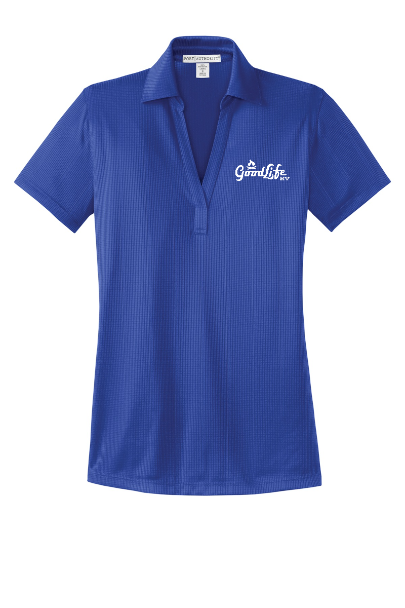 Port Authority Women's Performance Fine Jacquard Polo - L528 - EMB