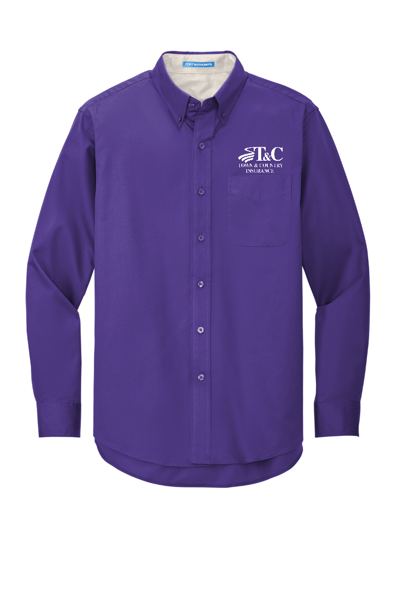 Port Authority Long Sleeve Easy Care Shirt - S608 - T&C