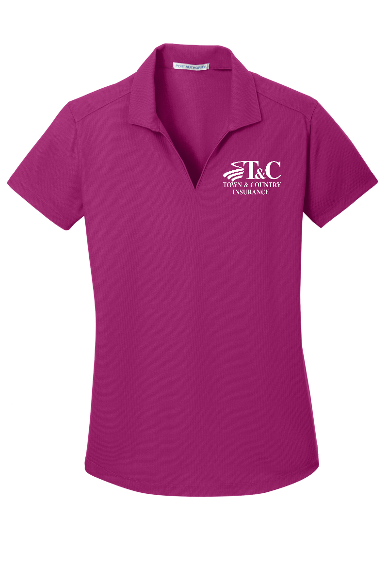 Port Authority Ladies Dry Zone Grid Polo - L572 - T&C
