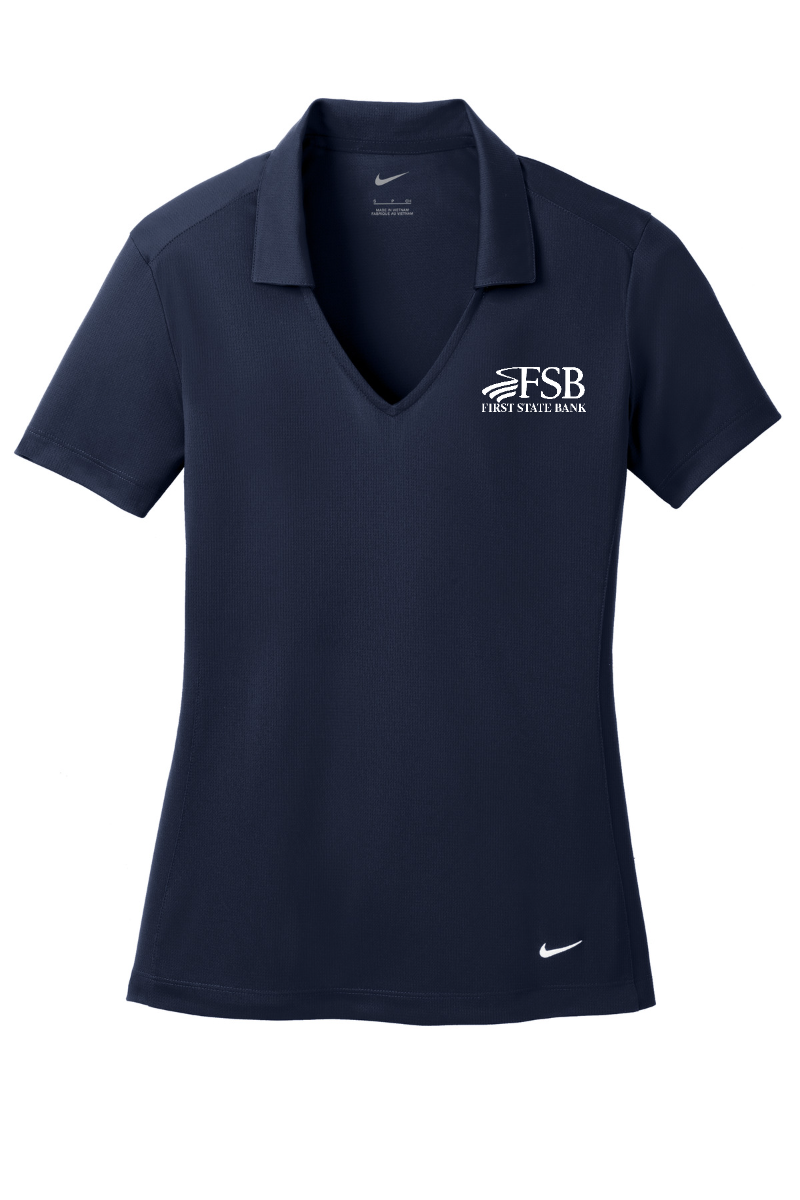 Nike Women's Dri-FIT Vertical Mesh Polo - 637165 - FSB
