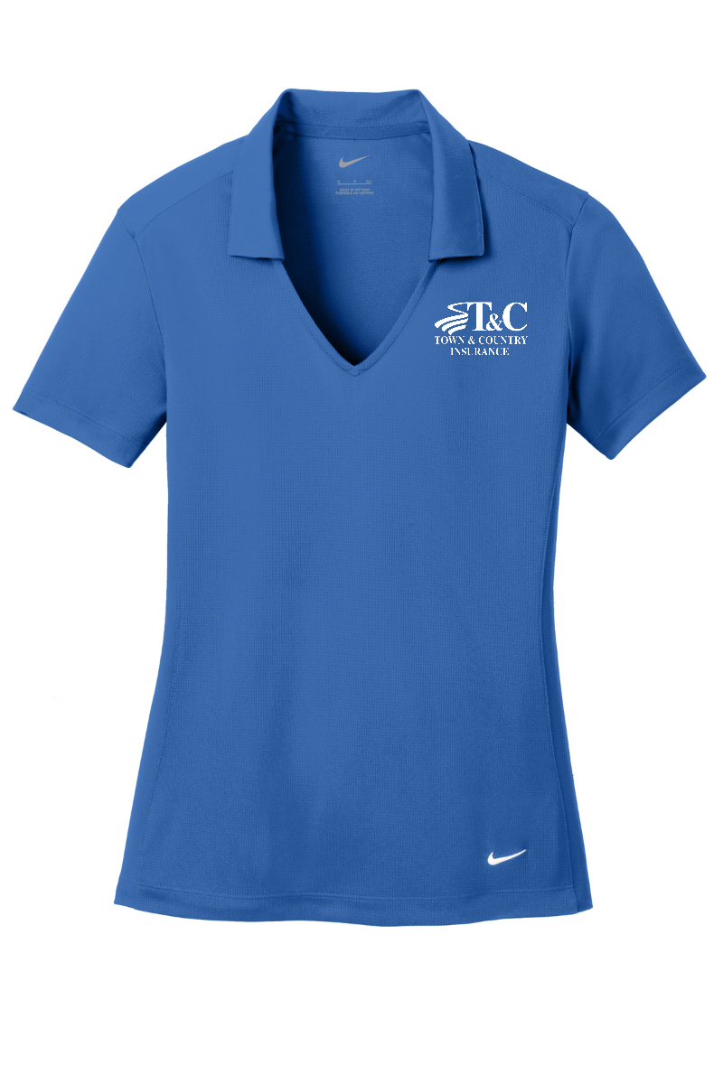 Nike Women's Dri-FIT Vertical Mesh Polo - 637165 - T&C