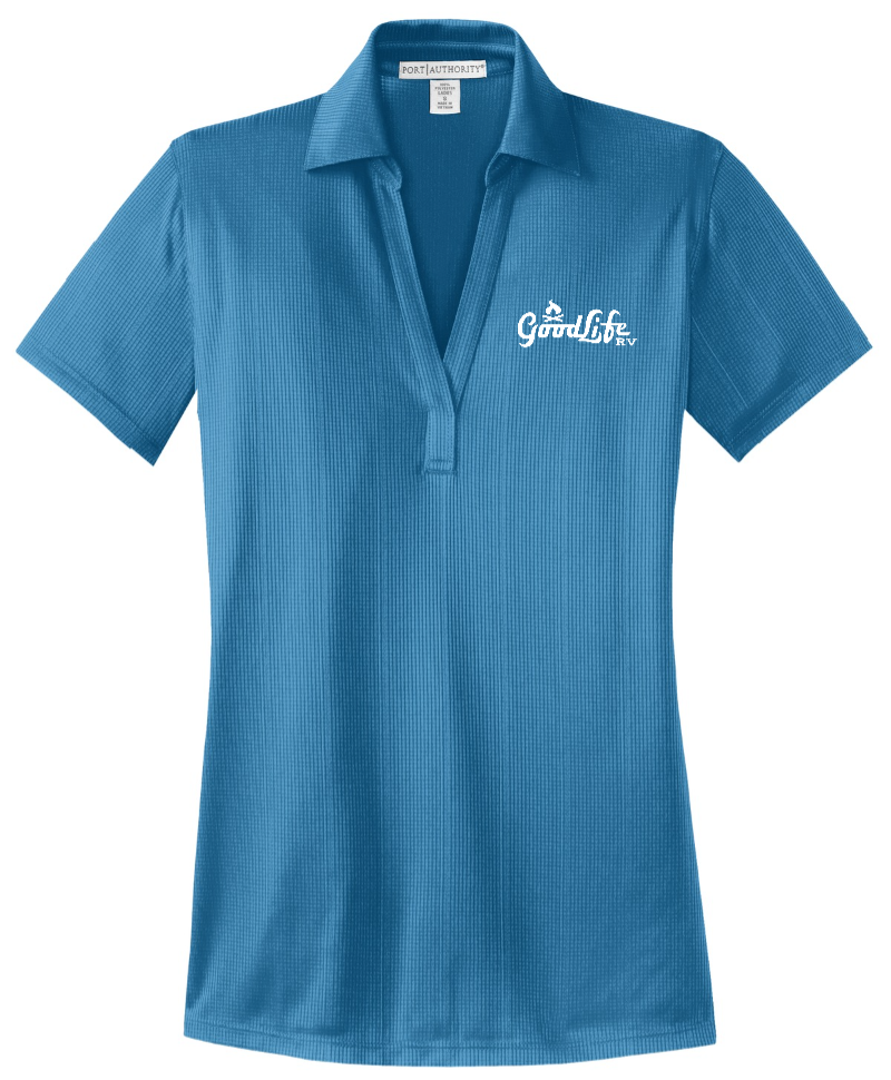 Port Authority Women's Performance Fine Jacquard Polo - L528 - EMB
