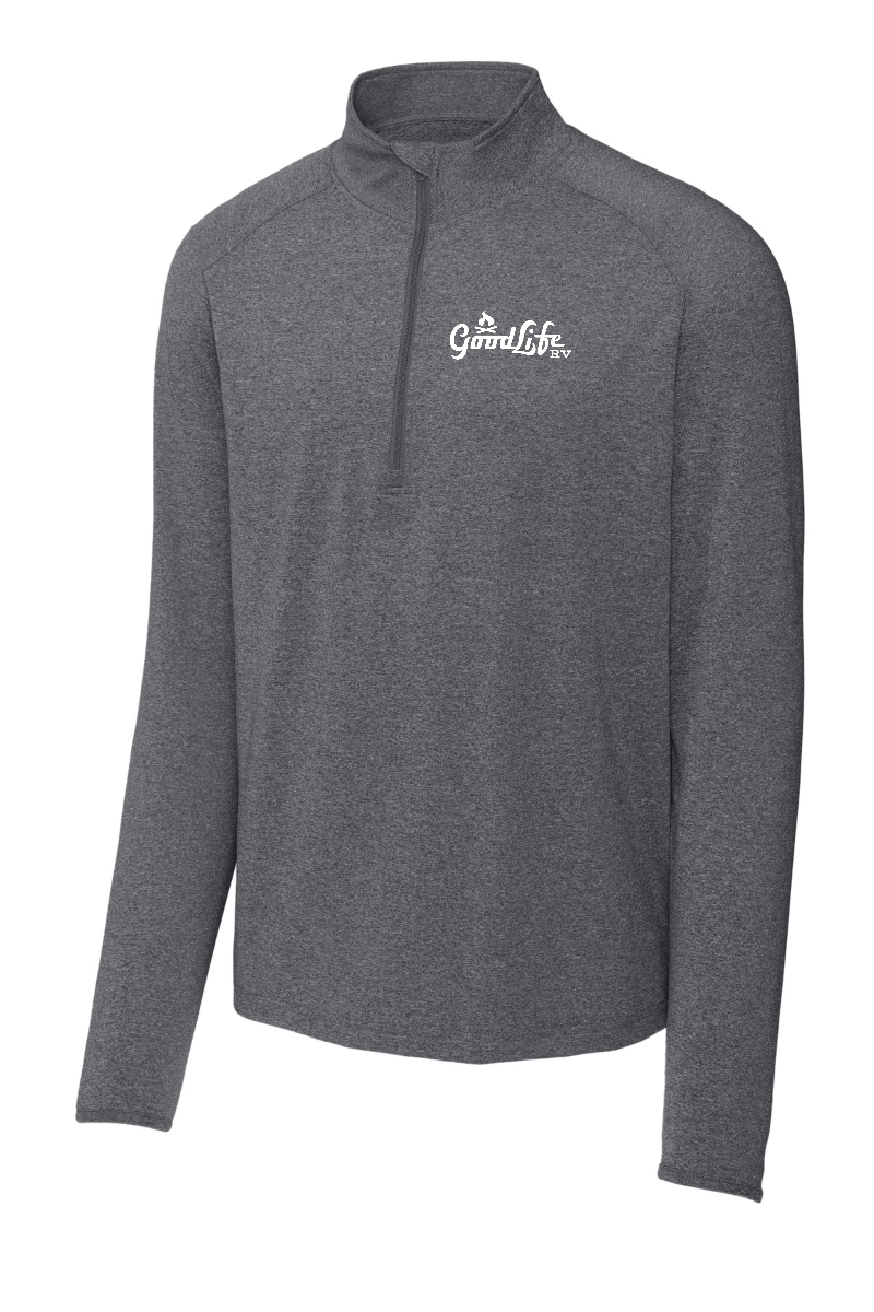 Sport-Tek Sport Wick Stretch 1/4-Zip Pullover - ST850 - EMB