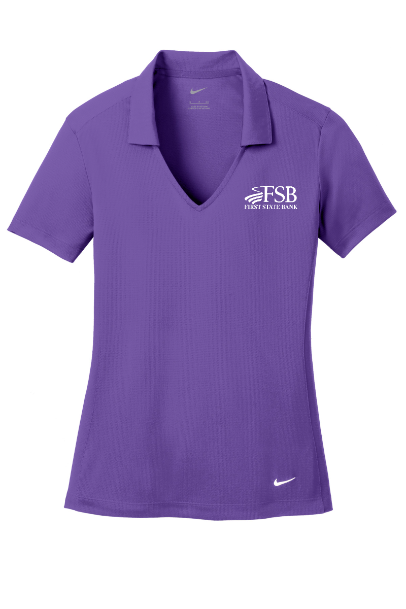 Nike Women's Dri-FIT Vertical Mesh Polo - 637165 - FSB