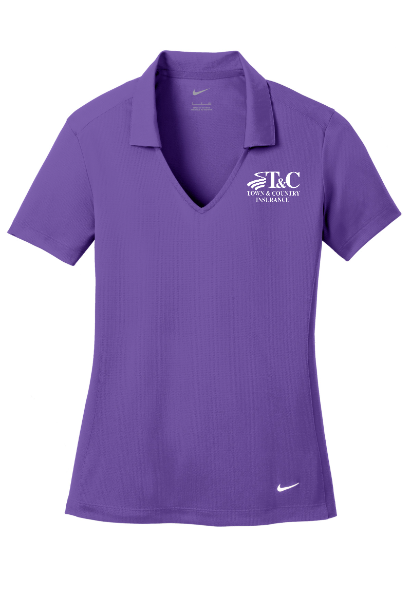 Nike Women's Dri-FIT Vertical Mesh Polo - 637165 - T&C