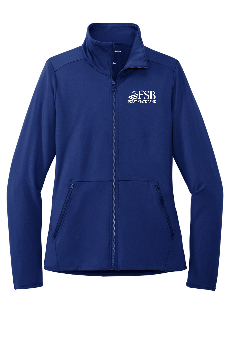 Port Authority Ladies Accord Stretch Fleece Full-Zip - LK595 - FSB