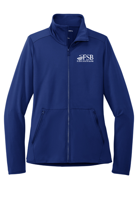 Port Authority Ladies Accord Stretch Fleece Full-Zip - LK595 - FSB