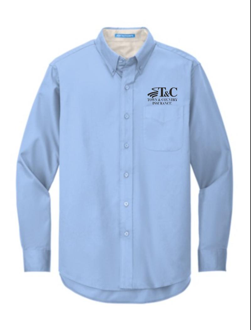 Extended Sizes - Port Authority Long Sleeve Easy Care Shirt - S608 - T&C