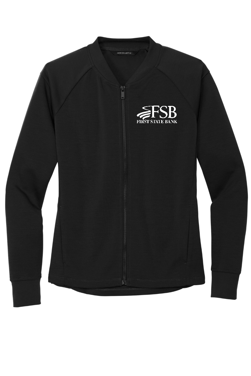 Mercer+Mettle® Women's Double-Knit Bomber - MM3001 - FSB