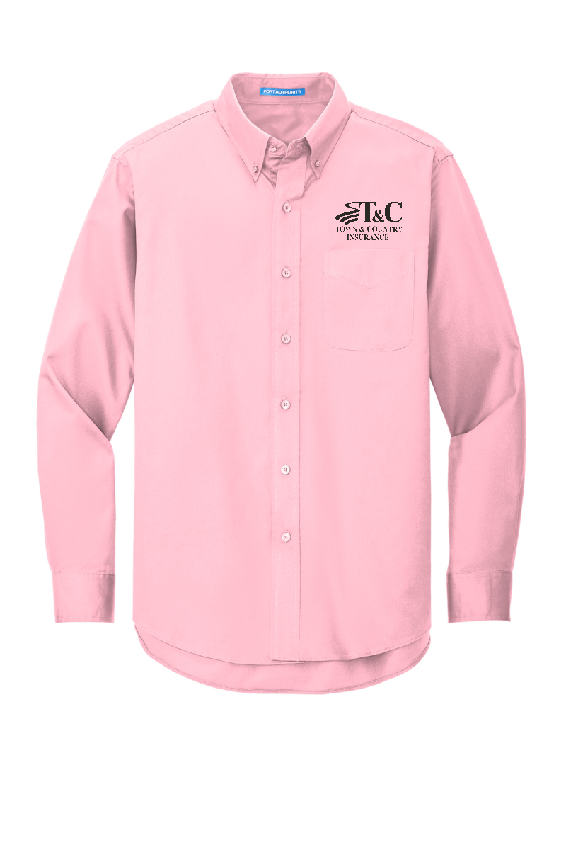 Extended Sizes - Port Authority Long Sleeve Easy Care Shirt - S608 - T&C