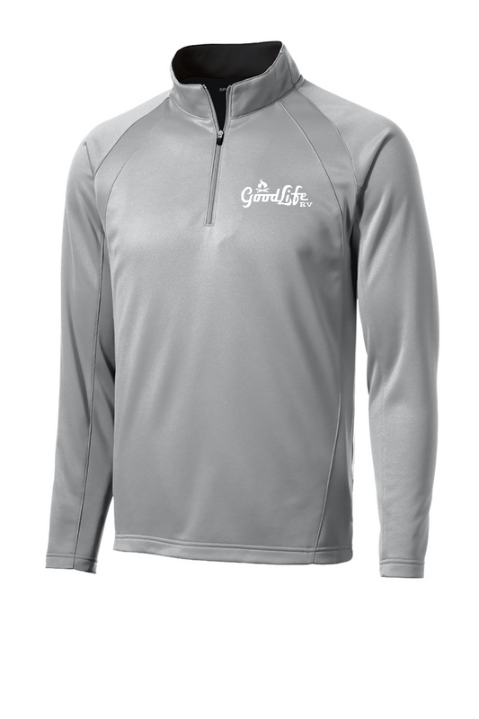 Sport-Tek® Sport-Wick® Fleece 1/4-Zip Pullover - F243 - EMB
