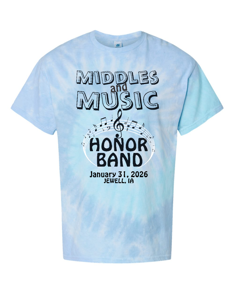 Unisex Multi-Color Tie-Dyed T-Shirt - 1000 - SP - MM
