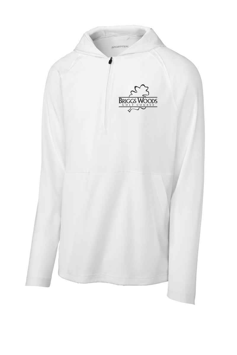 Sport-Tek® Repeat 1/2-Zip Long Sleeve Hooded Jacket - JST488