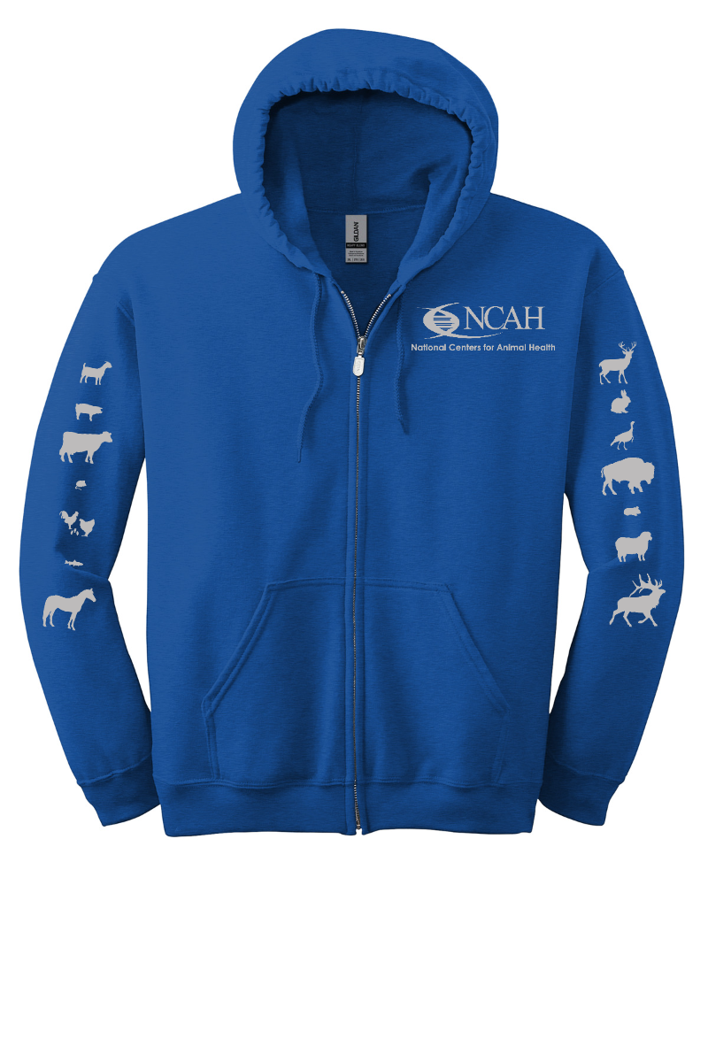 Gildan® Heavy Blend™ Full-Zip Hooded Sweatshirt - 18600 - SP - USDA