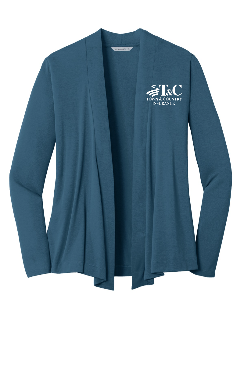 Port Authority Ladies Concept Knit Cardigan - L5430 - T&C
