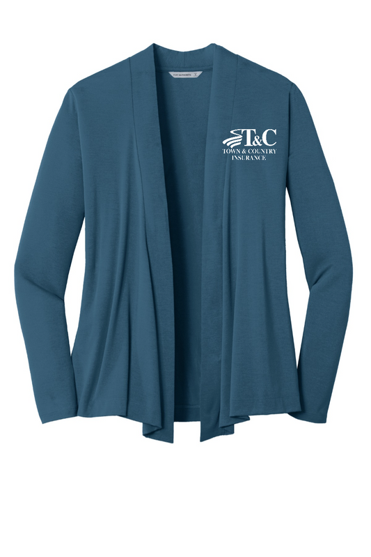 Port Authority Ladies Concept Knit Cardigan - L5430 - T&C