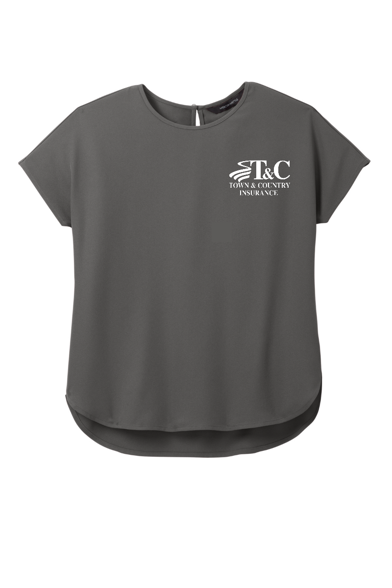 Mercer+Mettle® Women's Stretch Crepe Crew - MM2015 - T&C