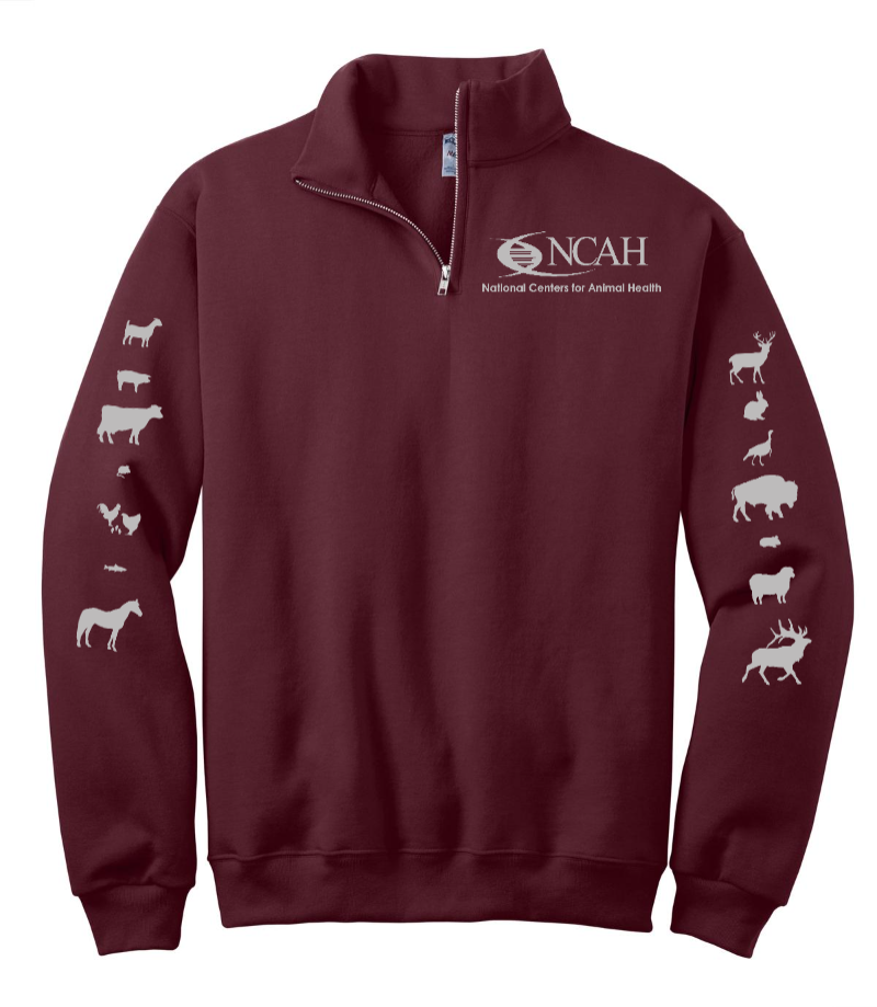 Jerzees® NuBlend® 1/4-Zip Cadet Collar Sweatshirt - 995M - SP - USDA