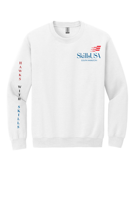 Gildan® Heavy Blend™ Crewneck Sweatshirt - 18000 - Skills USA - DTF