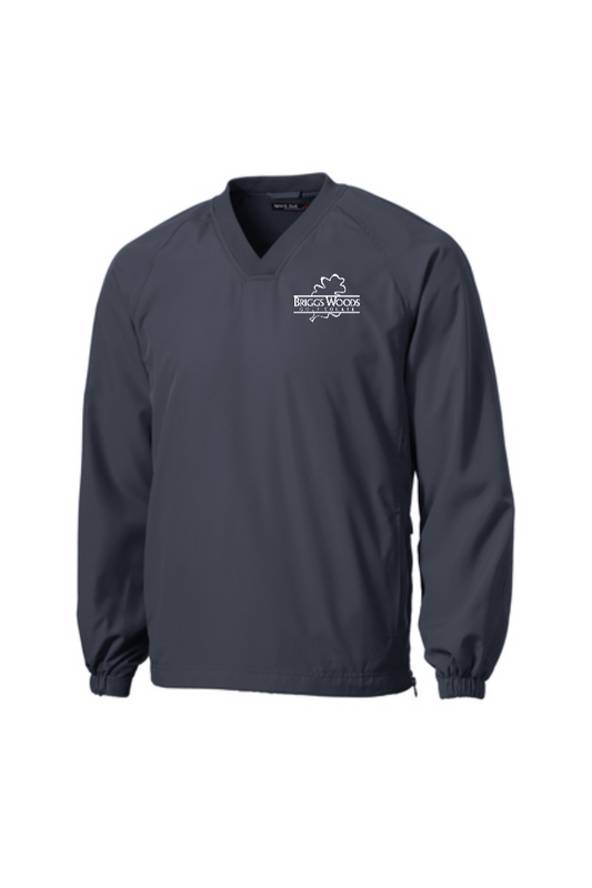 Sport-Tek® V-Neck Raglan Wind Shirt - JST72
