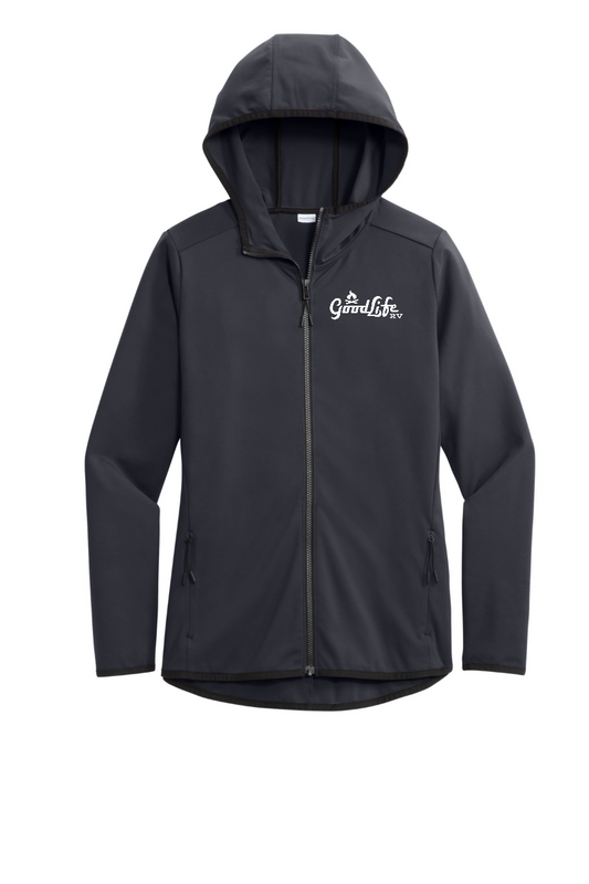 Sport-Tek® Women's Circuit Hooded Full-Zip - LST870 - EMB