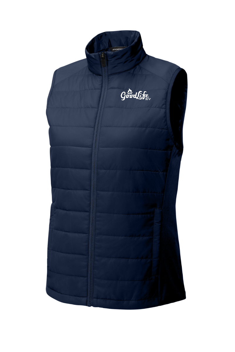 Sport-Tek® Women’s Teknical Hybrid Vest - LST941 - EMB